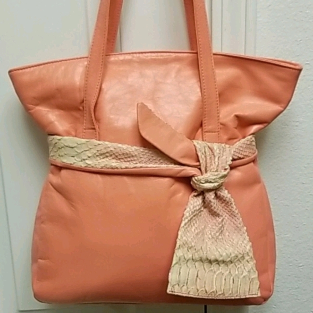 Paolo Masi ITALIAN LEATHER tote shopper bag